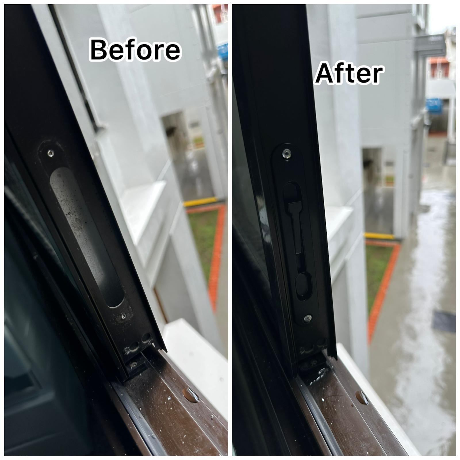 Sliding Window Handle & Lock Replacement Service in Singapore